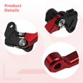 thumbnail image 3 of Billet Motorcycle Brake Clutch Lever, CNC Processing Aluminum Alloy Foldable Pivot Brake Handle, Universal Dirt Bike Lever, Off-Road Racing Lever Compatible with YAMHA WR250 and Most Motorbikes, 3 of 5