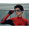 thumbnail image 3 of Gafas de sol AIEYEZO Tony Stark vintage con montura metálica cuadrada, 3 of 8