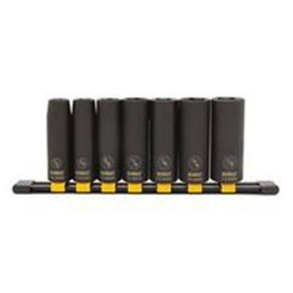 Stanley Tools 7522345 Deep Impact Socket Set, 7 Piece