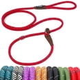 thumbnail image 1 of Slip Lead Fida Durable, 6 pies x 3/8 pulgadas, para perros pequeños, nailon rojo, 1 of 8