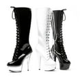 thumbnail image 3 of 609-JUNGLE, 6'' Pointed Stiletto Knee Boot with Inner Zipper, 3 of 3