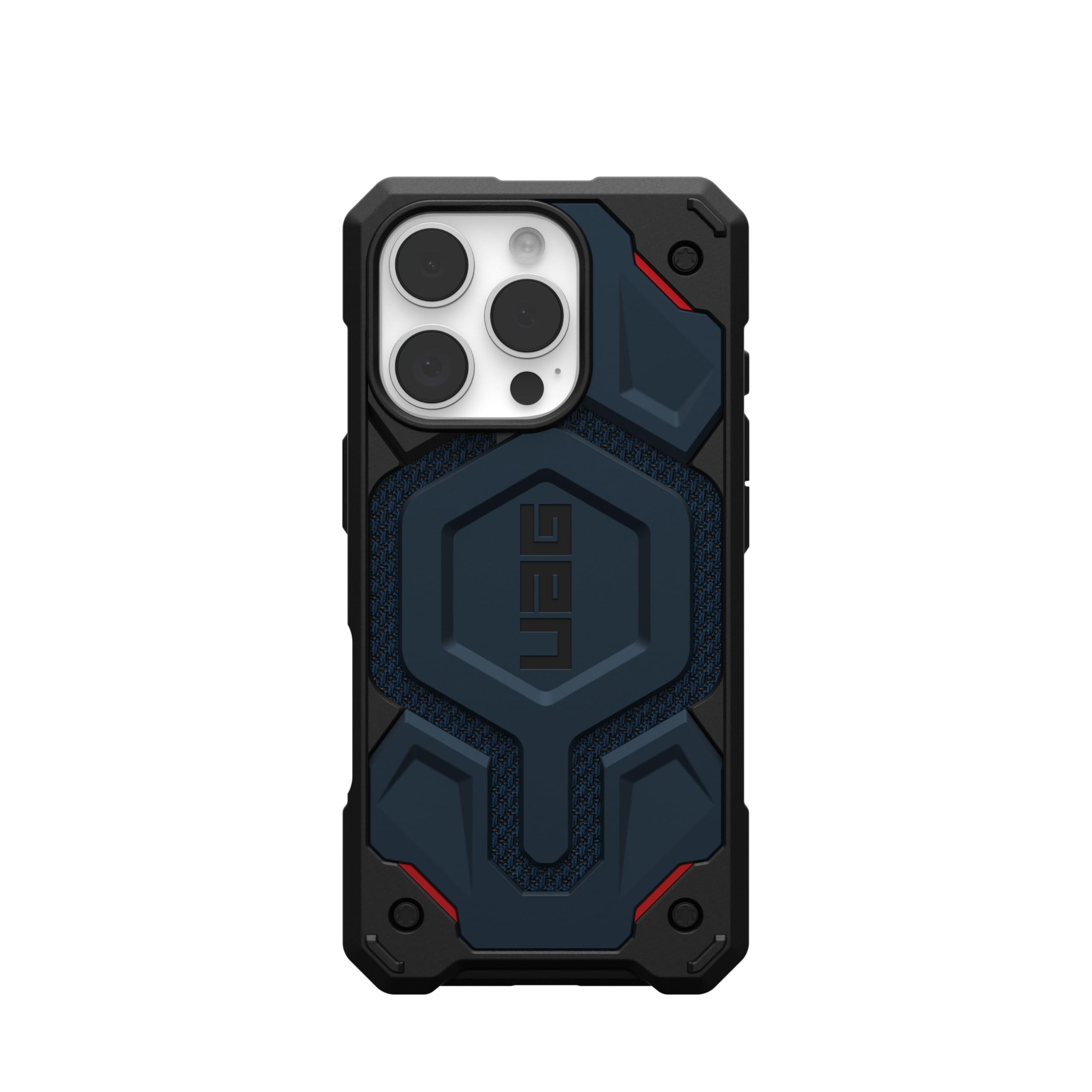 UAG iPhone 16 Pro Case 6.3" Monarch Pro - Compatible with MagSafe Charging Rugged Heavy Duty Shockproof Anti-Slip Military Grade Protective Cover, Kevlar Mallard
