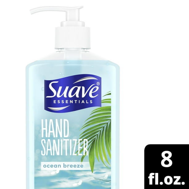 Suave Essentials Gel Hand Sanitizer Ocean Breeze 8 oz