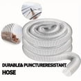 thumbnail image 3 of 3pcs 2Inch OD 50mm Clear PVC Dust Collection Hose for Use with Dust Collectors with Ports. Ideal for Shop Vacuums, 3 of 6