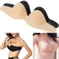 thumbnail image 1 of Adhesivo de silicona sexy Stick On Gel Push Up Strapless Invisible Bras Backless ZefeiWu 8390612534683, 1 of 1