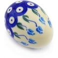thumbnail image 2 of Polmedia Polish Pottery Egg Figurine, 2 of 6