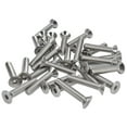 thumbnail image 2 of 30 tornillos Allen M10 de 10 mm, pernos hexagonales avellanados de acero inoxidable A2 para sujetadores industriales M10x55, 2 of 9