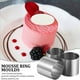 thumbnail image 2 of 30 Piezas de Anillos de Mousse de Acero Inoxidable Cortadora de Galletas Redonda Molde para Pasteles Herramienta de PasteleríA para Hornear de Cocina para Tarta, Fondant, Etc., 2 of 5
