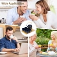 thumbnail image 5 of Juego de té japonés de 8 piezas, completo kit de té esmaltado con bandeja coladora de tetera, tazas de té, juego de té ideal para la oficina, el hogar, juegos de té asiáticos para los amantes del té, 5 of 5