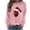 17-pink christmas sweatshirts for women, variant on UPPADA Merry Christmas Sweatshirts for Women Christmas Tree Shirts Funny Plaid Holiday T Shirt Trendy Snowflake Long Sleeve Tops blusas de mujer manga larga sexi Army Green,L