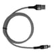 thumbnail image 3 of Cable USB de carga rápida tejido de mezclilla en relieve de 3A y 1m, cable de transferencia de datos para teléfono móvil/TabletType-C, 3 of 5
