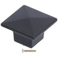 thumbnail image 2 of Drawer Handle, 1.2X1.2In Cabinet Handle Single Hole Handle Practical  For Wardrobe For Cabinet For Drawer For Furniture, 2 of 8