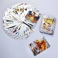 thumbnail image 2 of 5-55 Uds cartas pokemon francaise español tarjetas doradas español inglés lámina oro plata tarjetas Metalicas Charizard Vmax Gx tarjeta de juego, 2 of 6