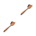 thumbnail image 1 of Bewildely Utensilios de cocina de multiusos marrones fijados para unisex para cocinar en casa cucharas de para cocinar espátula Espátula 2Conjunto, 1 of 6