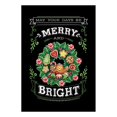 thumbnail image 2 of Breeze Decor 64115 Christmas Merry & Bright 2-Sided Impression Garden Flag - 13 x 18.5 in., 2 of 2