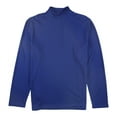 thumbnail image 2 of ASICS Mens Solid Henley Shirt, Blue, X-Large, 2 of 2