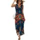 thumbnail image 1 of Vestido Largo Sin Mangas Para Mujer, Bohemian Pattern Traje Informal Para Cumpleaños, Verano, 1 of 5