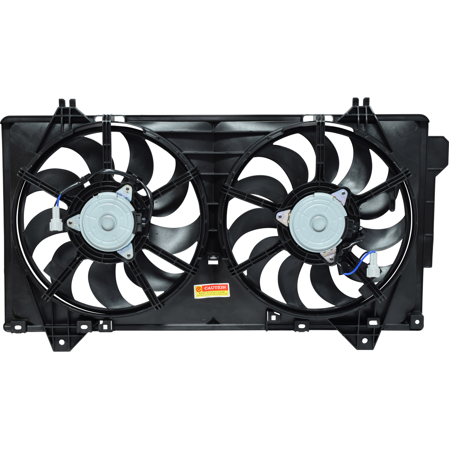 New Dual Radiator and Condenser Fan Assembly 1670162