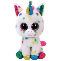 TY Beanie Boos - HARMONIE the Unicorn (Glitter Eyes) (Medium Size - 9 in