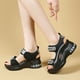 thumbnail image 1 of WILLBEST Sandalias De Plástico Para Mujer, Sandalias Ortopédicas Con Cuña, Cómodas Zapatillas De Playa Para Mujer, Transpirables, De Verano, Con Suela Gruesa, Sin Zapatos, Sandalias Romanas Bohemias, 1 of 8
