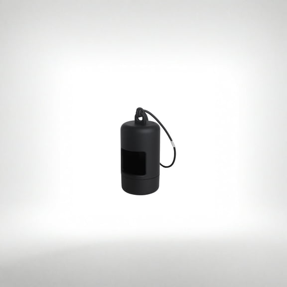 Dog Poop Bag Holder for Leash,Dogs Waste Bag Dispenser with Elastic Loop Protable Lightweight Plastic Holders for Pet Doggy