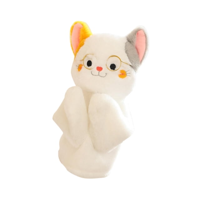 Muñeco de peluche para dormir de bebé, adorable juguete de peluche de dibujos animados para dormir a la hora de dormir Gato