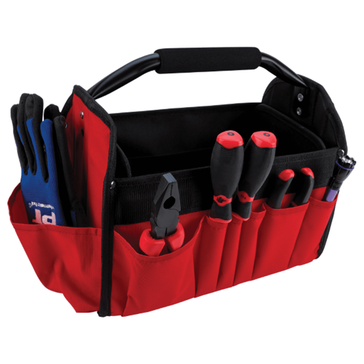 Performance Tool W88976 12 Open Top Tool Bag Tote