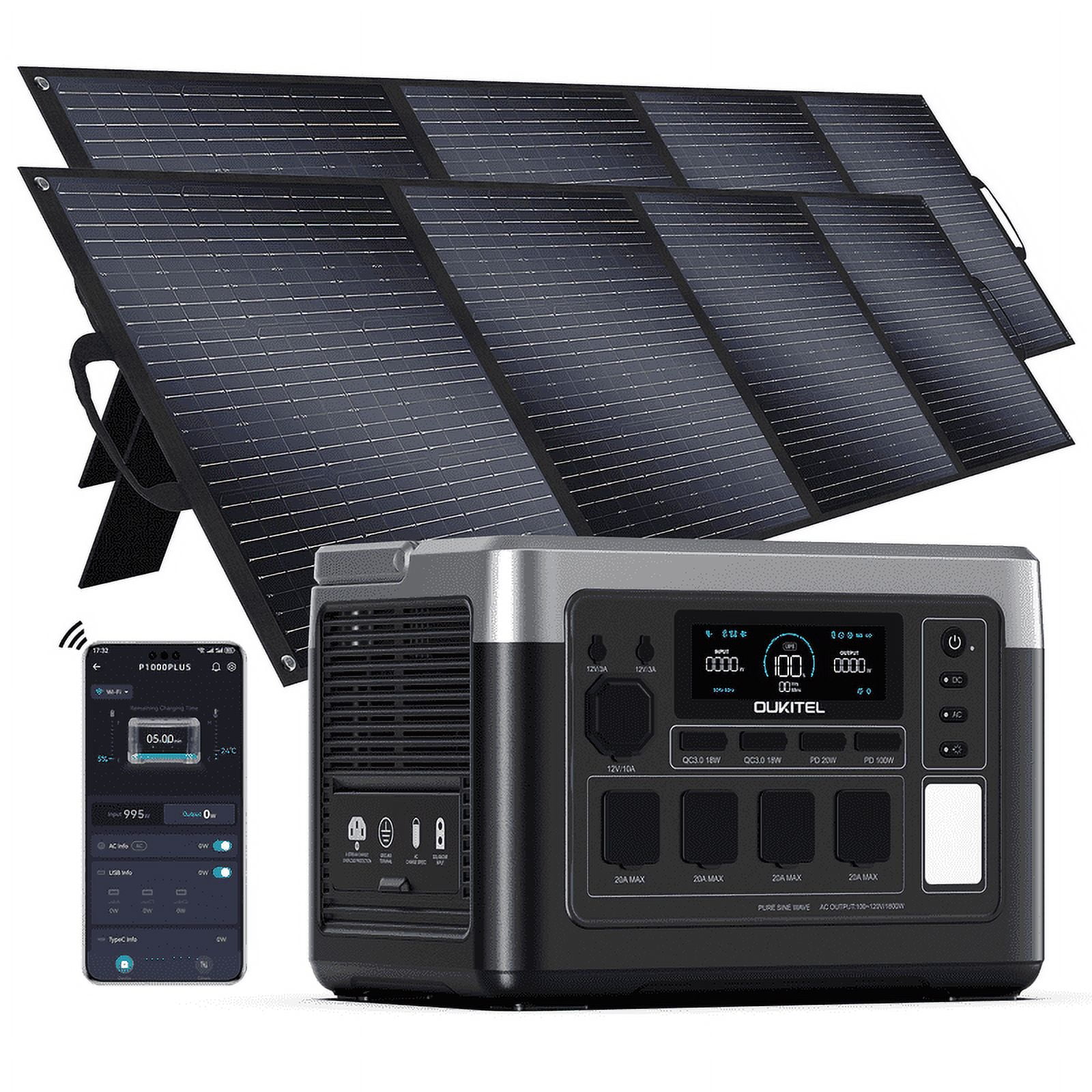 半額以下　Anker 757 Portable Power Station Anker 757 Power Station, 1500W Solar Generator, 1229Wh