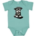 thumbnail image 3 of Inktastic Schnauzer Pup Boys or Girls Baby Bodysuit, 3 of 5