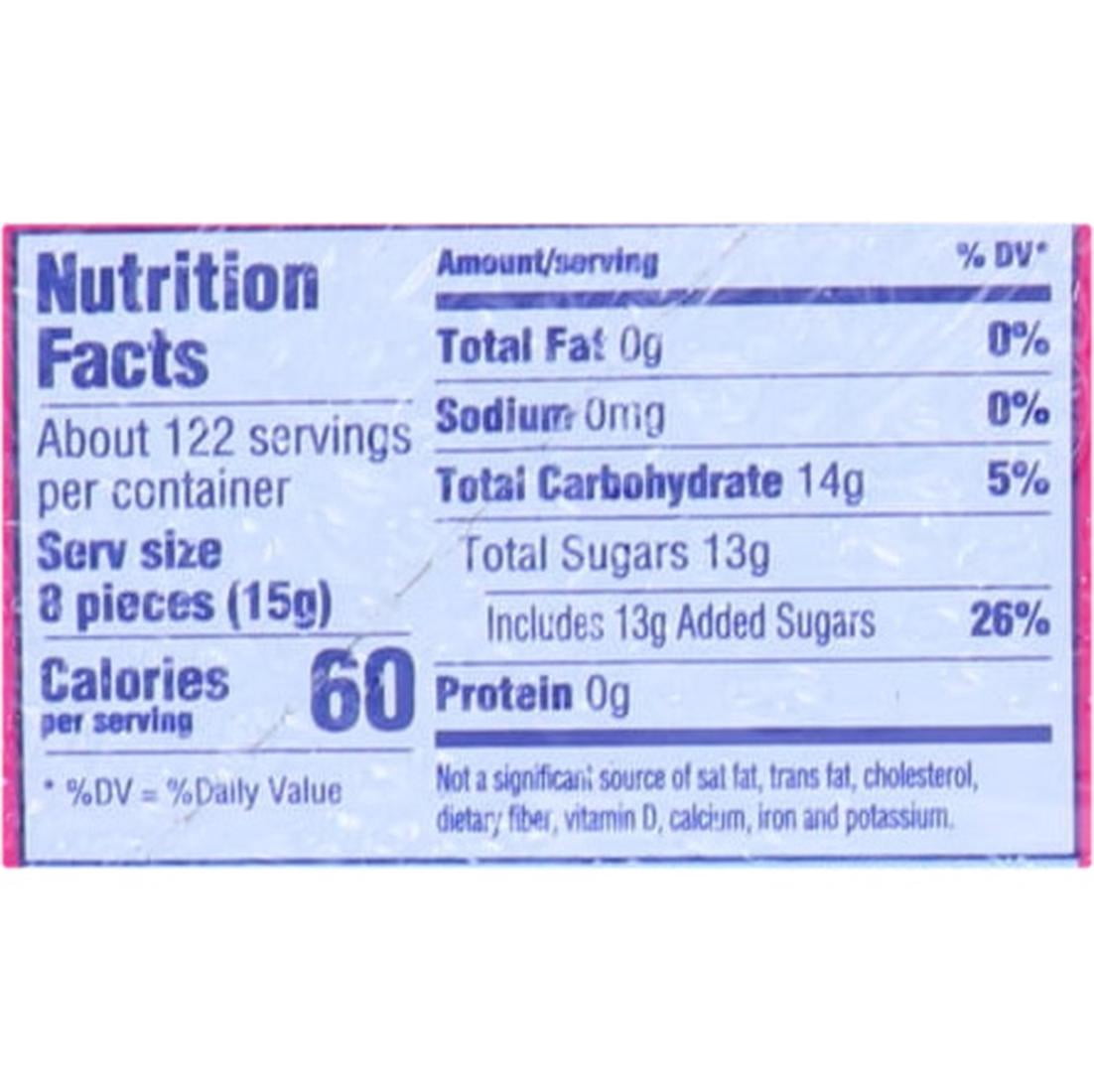 Sweetarts Original Rolls Chewy Candy 36/1.8oz