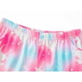 thumbnail image 5 of Beezizac Trendy Pretty Unicorn Pajamas for Little/Teen Girls 2-Piece Soft Tee & Shorts PJ Jammies Set Size 6, 5 of 7