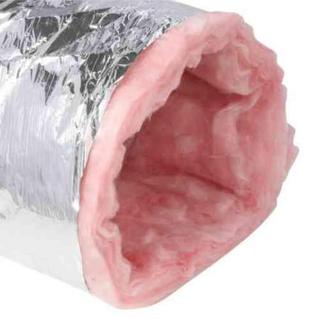 Master Flow 6 in. Dia R-8 Ductwork Insulation (Best Insulation For Ductwork)