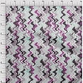 thumbnail image 4 of oneOone Polyester Spandex Dark Magenta Fabric Geometric Sewing Material Print Fabric By The Yard 56 Inch Wide-GD, 4 of 5