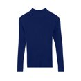 thumbnail image 4 of Otvok Mock Neck Ribbed Slim Fit Sweater for Women, Long Sleeve Solid Pullover, Stretchy Basic Layering Top for Fall Winter, 4 of 7