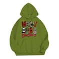 thumbnail image 3 of NLLSHGJ Chandails pour Hommes Col Rond Mode de Noël Décontractée Lettre Partie Imprimée Chandail à Capuche Manches Longues Chandail à Capuche Hauts à Fermeture Éclair Chandails Graphiques pour Hommes Chandails de Pêche, 3 of 5