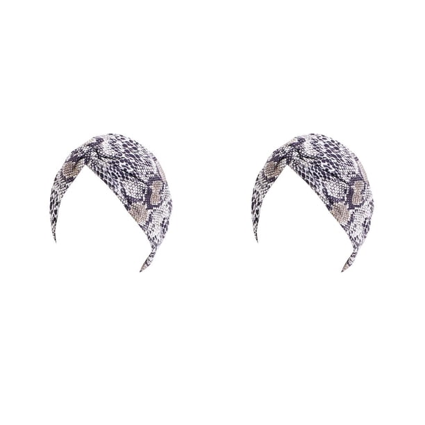 Minnieouse Envolturas para la cabeza para mujeres Elasticidad Estilos bohemios Headwrap Plisado Skullcap Ropa Accesorios Regalos Quimioterapia Tipo 13 tipo 13 2piezas Minnieouse CBP389982