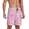 thumbnail image 6 of Mens Pajama Shorts, Butterfly 1 Sleep Shorts Men Pajama Bottoms Lounge PJ Shorts with Pockets, 6 of 6