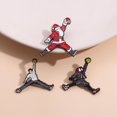 thumbnail image 4 of Clásico Jordan Shooting Pose Pin De Solapa Anime Circundante Spiderman Santa Claus Sakuragi Flower Path Trapecio Hip-hop Broche Bolsa Escolar Sombrero Insignia Decorativa, 4 of 4