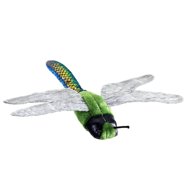 Minilibélula Finger Puppet Folkmanis Verde/Azul/Blanco
