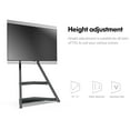 thumbnail image 5 of FITUEYES Modern Black Swivel Floor TV Stand - for 32 to 75 inch TV, VESA 400 x 600 mm, 5 of 8