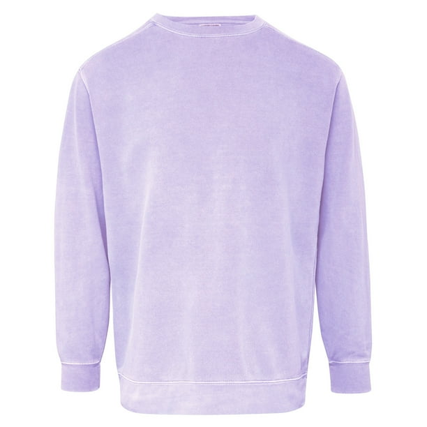 Comfort - Sudadera con cuello redondo para hombre (Orquídea)