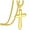 Gold, variant on Cross Necklace for Men Women, Gold Black Silver Rose Gold Cross Necklaces Stainless Steel Cross Pendant Necklace Simple Cross Chain Necklace for Men Women Jewelry Gifts