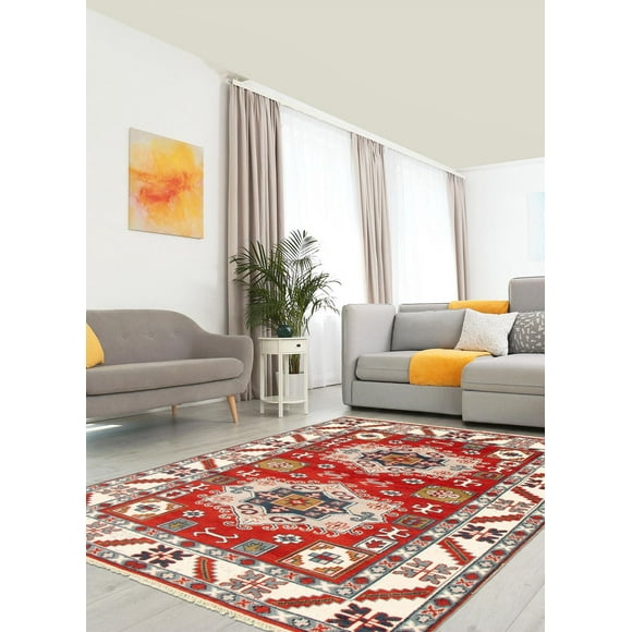 Tapis ECARPETGALLERY d'intérieur traditionnel 100 % laine pour entrée, chambre, salon et salle à manger