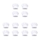 thumbnail image 3 of Gorros de Chef blancos Sonducket 4 Uds para niños, sombrero de cocina elástico profesional, pintura, juguete divertido, 3 of 6
