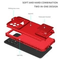 thumbnail image 7 of Dteck for Samsung Galaxy S23 Ultra Case with Screen Protector, Slide Camera Protector Phone Case with Built-in Stand Shockproof Rugged Bumper for Samsung Galaxy S23 Ultra,Red, 7 of 7