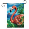 thumbnail image 2 of Briarwood Lane Summer Garden Flag 12x18 For Outdoor Flamingo Paradise For Summer Garden Flag Flags For Outside, 2 of 4