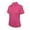 Tropical Pink, variant on Monterey Club Women's Medium Weight Pique Solid Golf Polo Shirt #2360