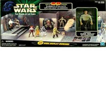 Star Wars: Power of the Force > Jabbas Palace 3-D Display Diorama with Han