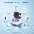 thumbnail image 4 of Ultrasonic Retainer Cleaner Machine, 48kHz High-Frequency , UV Cleaner , 2-in-1 Professional Portable Cleaner for Mouth Guards, Aligners, Jewelry, Home & Travel Use, 4 of 7