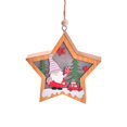 thumbnail image 1 of RV Colgante de Papá Noel, Adorno navideño Luz colgante de madera navideña (Gorra gris tipo estrella) Sailing Electrónica, 1 of 4